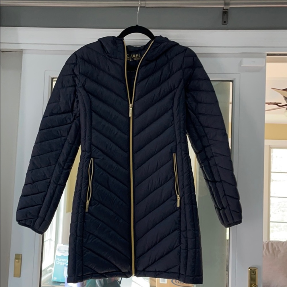 Long puffer jacket